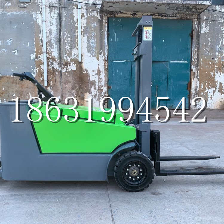 云浮市小型电动叉车1吨2吨步行站驾式电瓶堆高充电装卸车液压升降车铲车